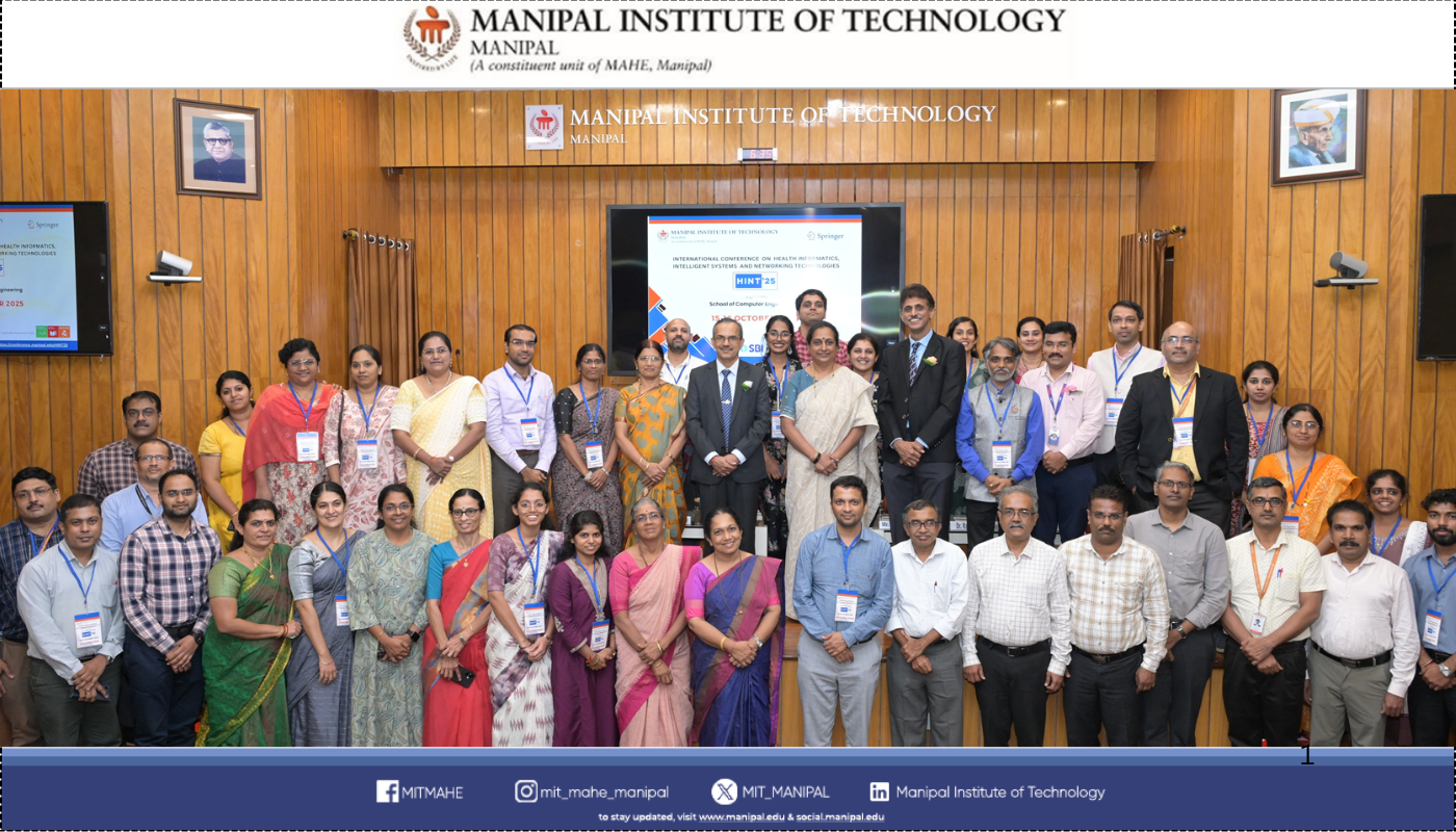 HINT’25: A Milestone Event Advancing Research and Innovation at MIT Manipal