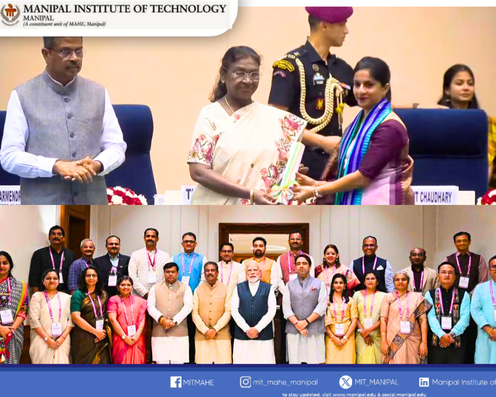  Prestigious National Award to Dr. Shobha M. E.
