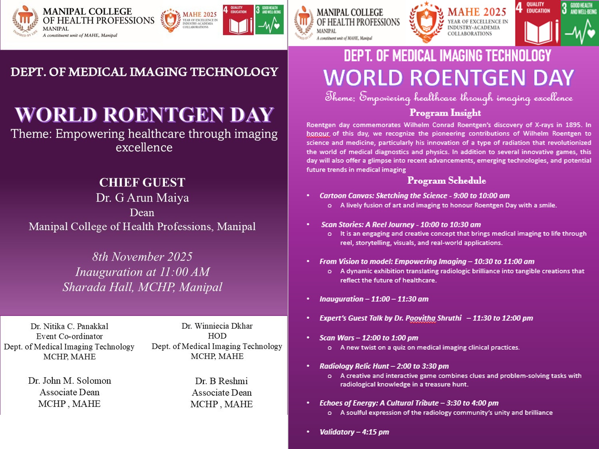 World Roentgen Day 2025 